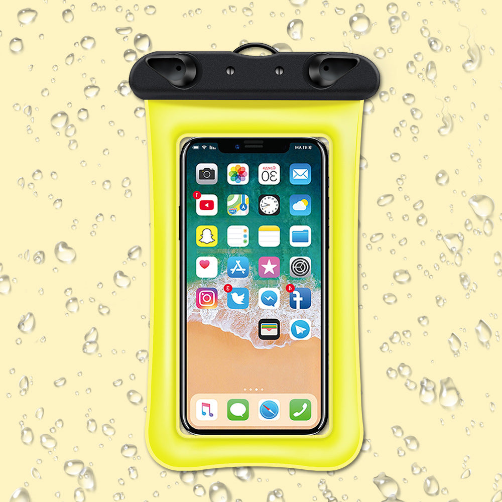 Pochette étanche pour téléphone - Jaune