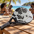 Raquette de beach tennis avec housse — ambiance caribéenne